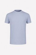 PURO SUPIMA MERCER TEE - GRAY BLUE