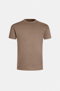 PURO SUPIMA MERCER TEE - BROWN