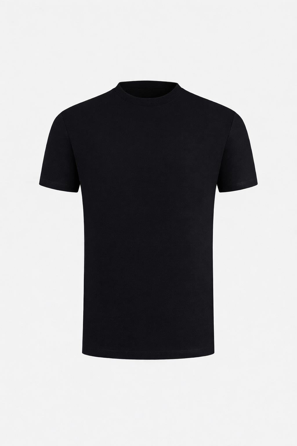 PURO SUPIMA MERCER TEE - BLACK