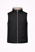 MILANO REVERSIBLE PRIME GILET - BLACK