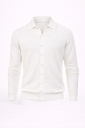 MILANO KNIT POLO - WHITE