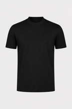 PURO SUPIMA MERCER TEE - BLACK