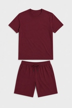 MILANO SUPIMA SET - BURGUNDY