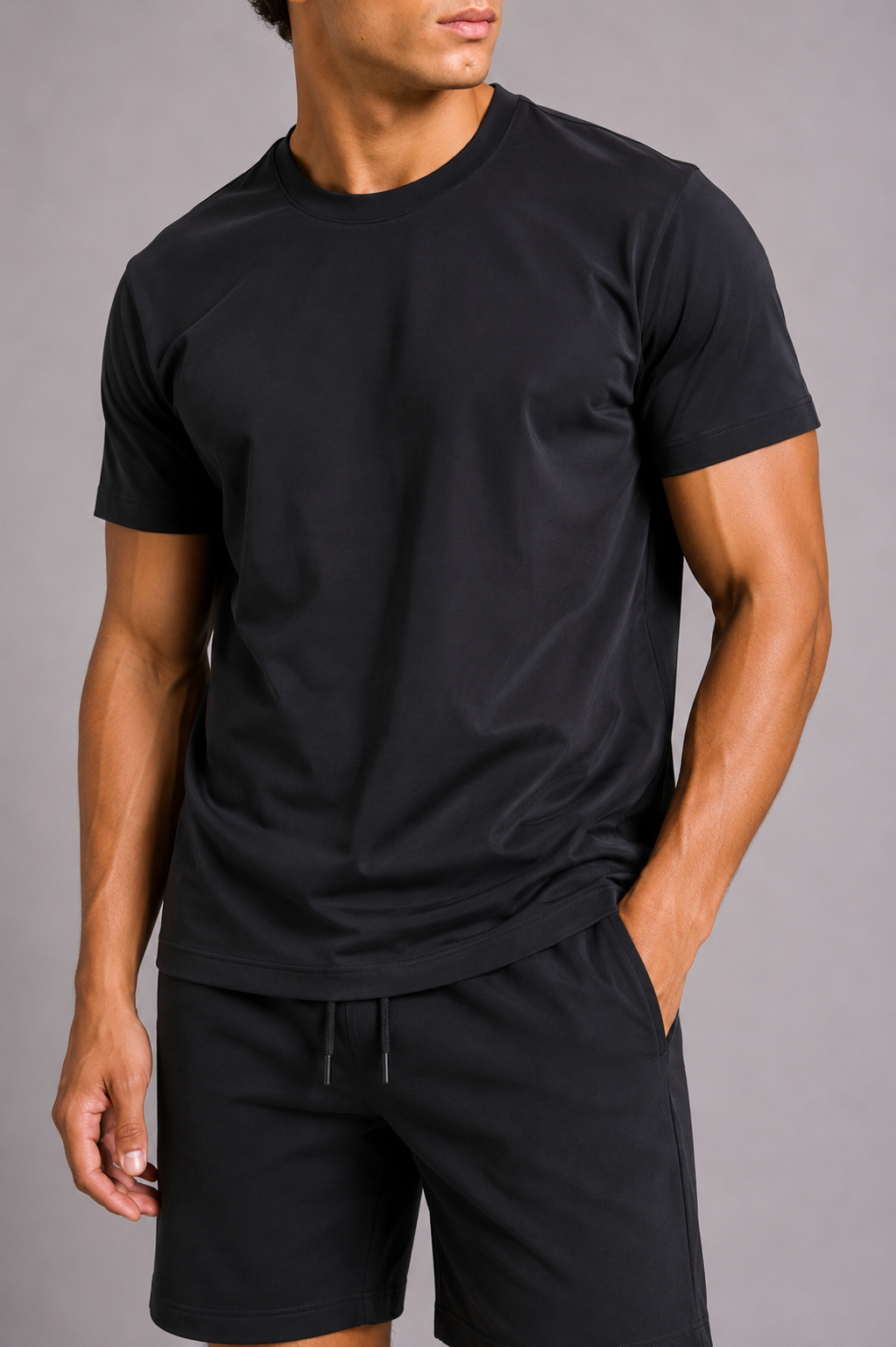 MILANO SUPIMA SET - BLACK