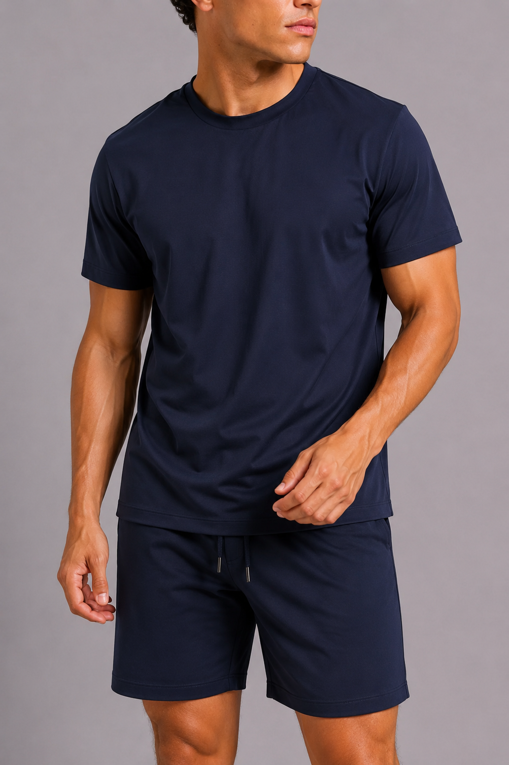 MILANO SUPIMA SET - NAVY