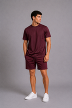 MILANO SUPIMA SET - BURGUNDY