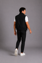 LE GILET MILANO REVERSO - NOIR