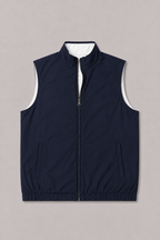 LE GILET MILANO REVERSO - BLEU MARINE