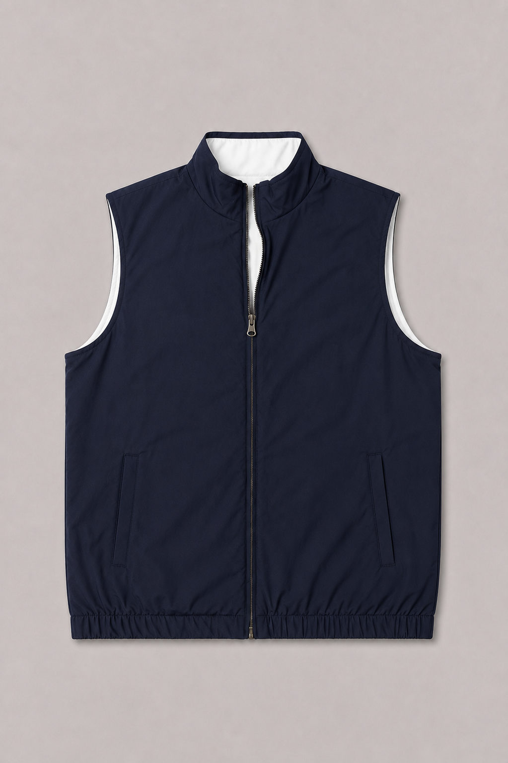 LE GILET MILANO REVERSO - BLEU MARINE