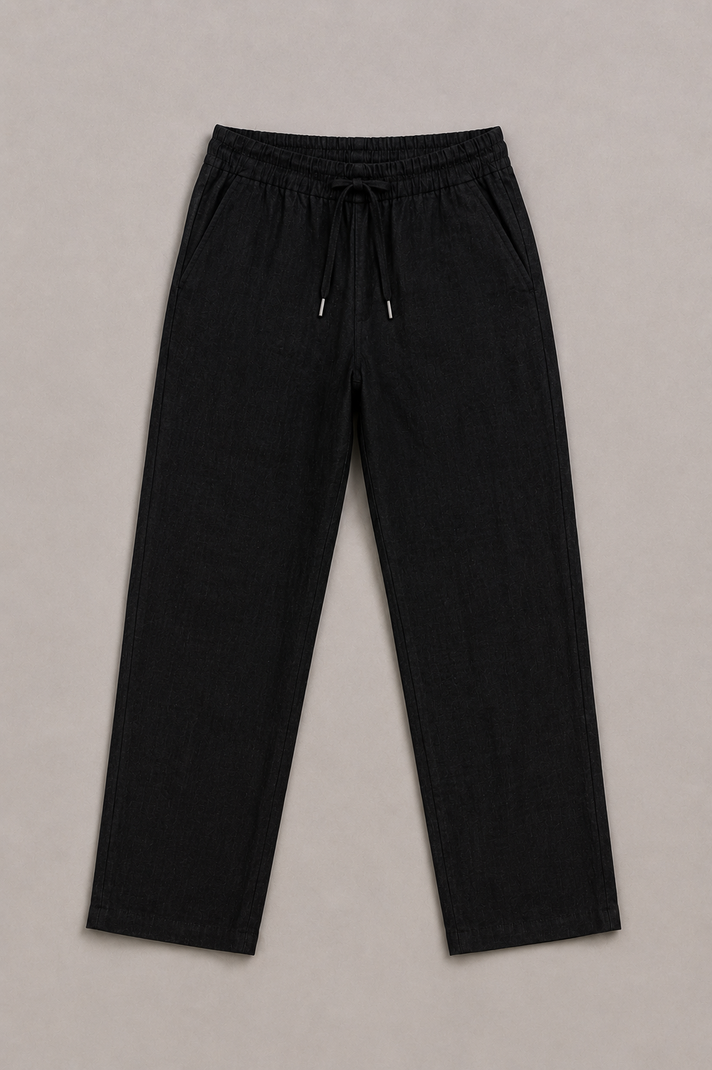MILANO LINO PANT - BLACK