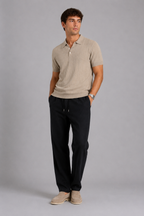 MILANO LINO PANT - BLACK