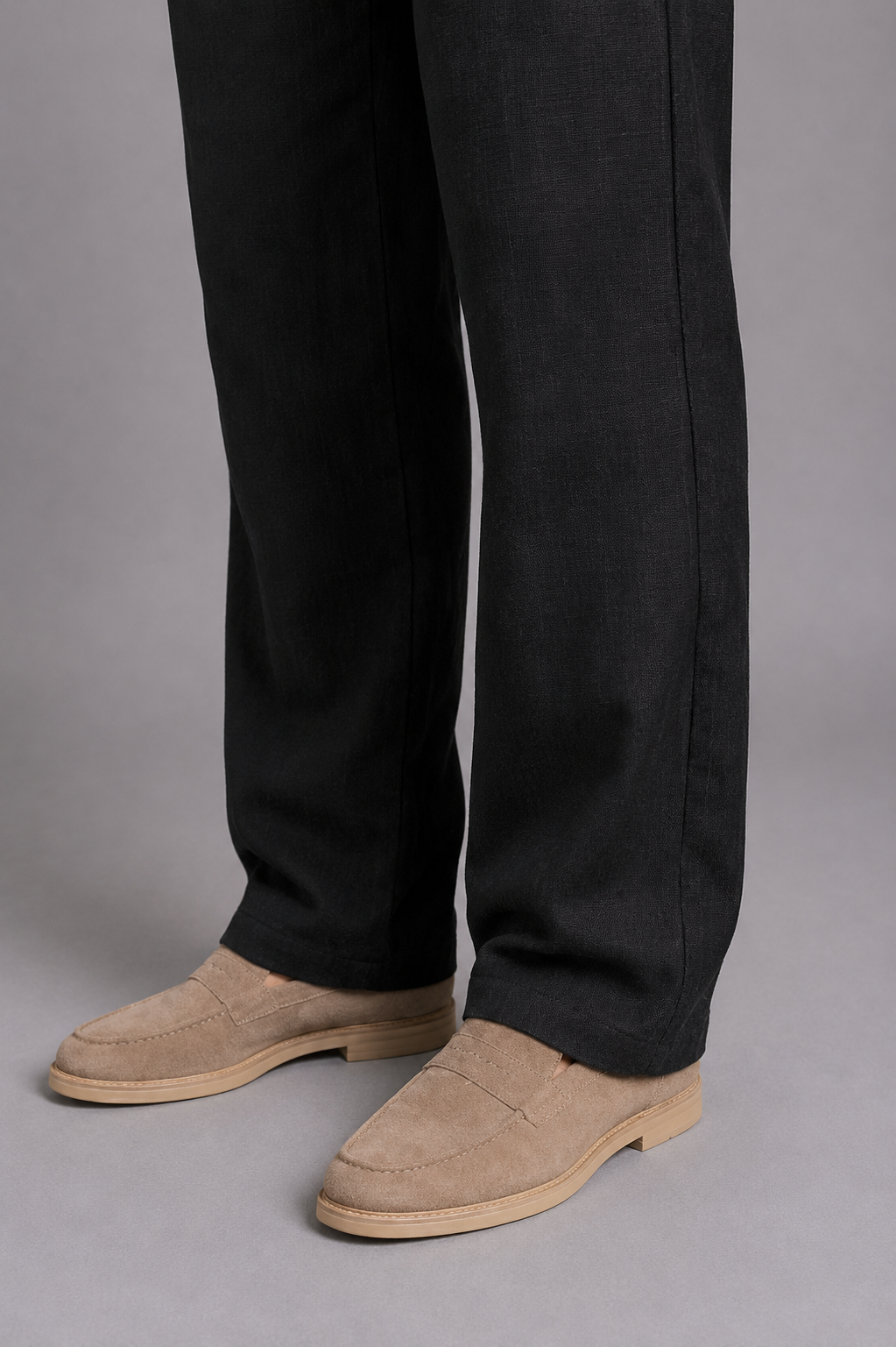 MILANO LINO PANT - BLACK