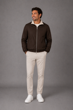 MILANO CLASSIC JACKE – BRAUN