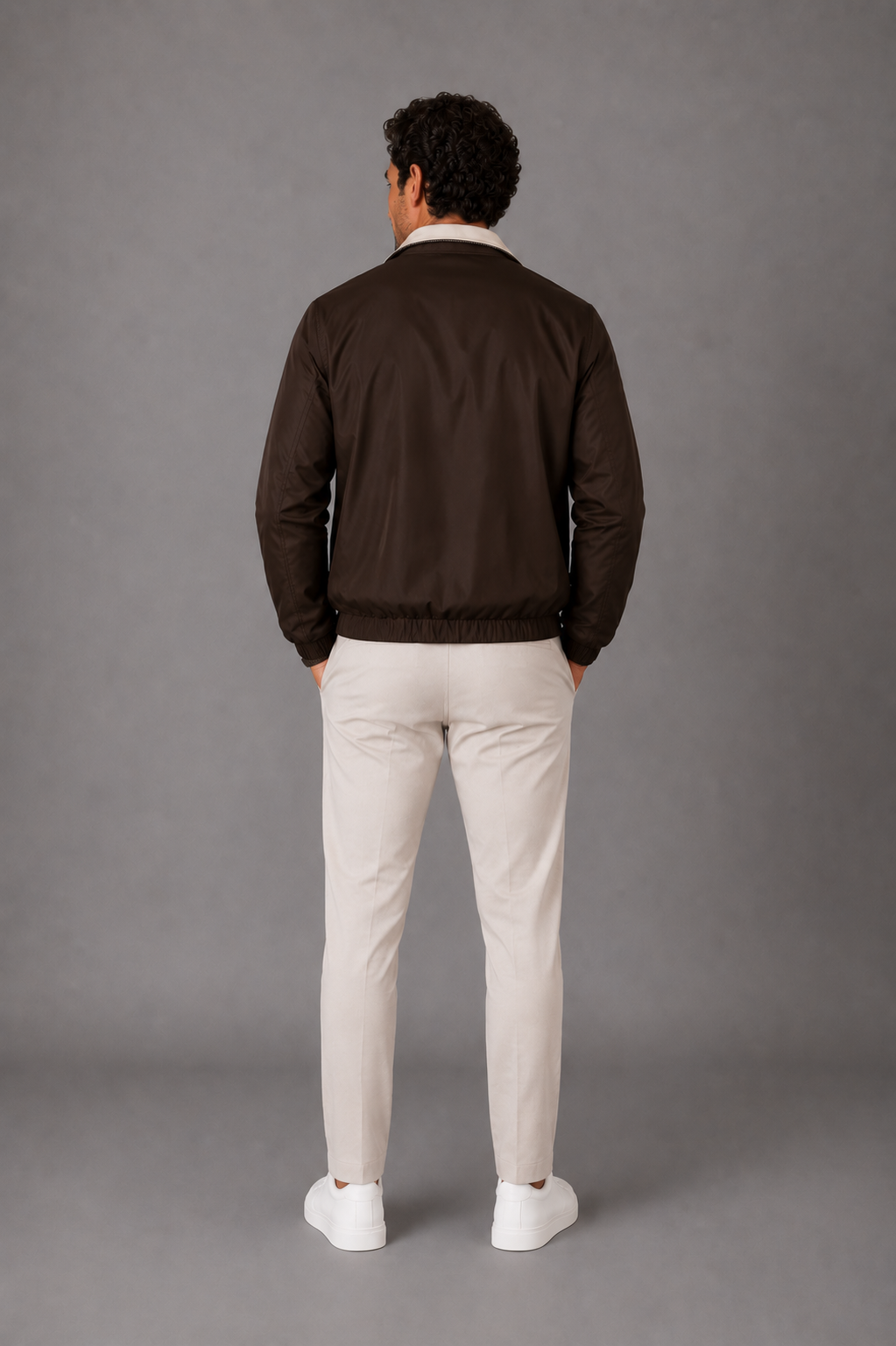 MILANO CLASSIC JACKE – BRAUN