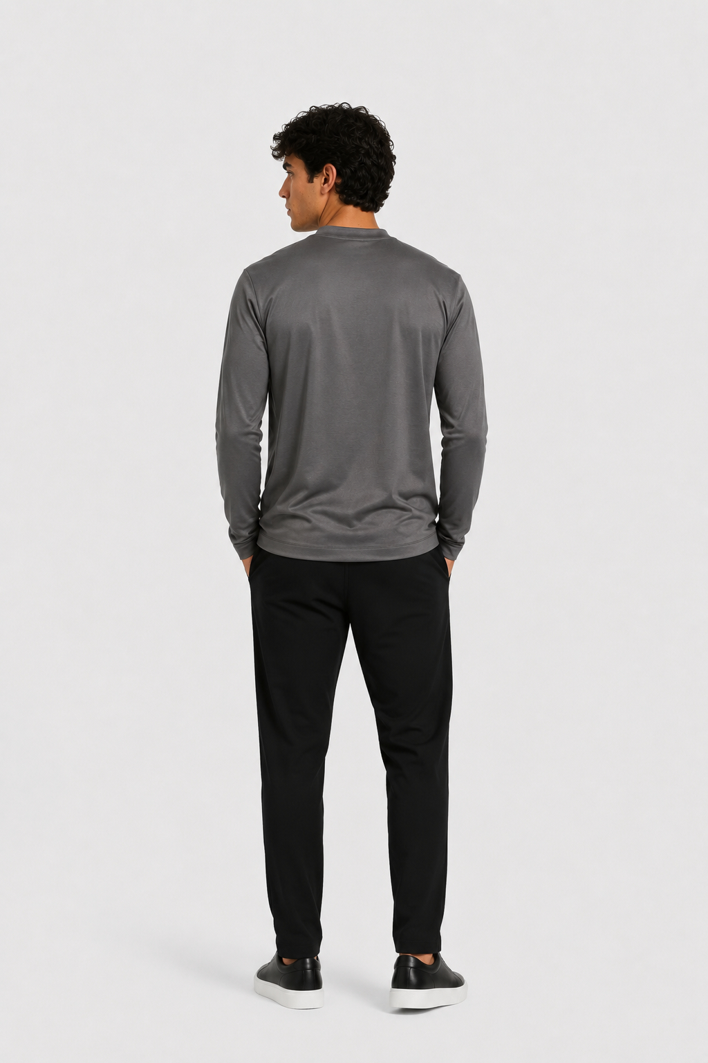 MILANO SIGNATURE LONG SLEEVE - GRAY