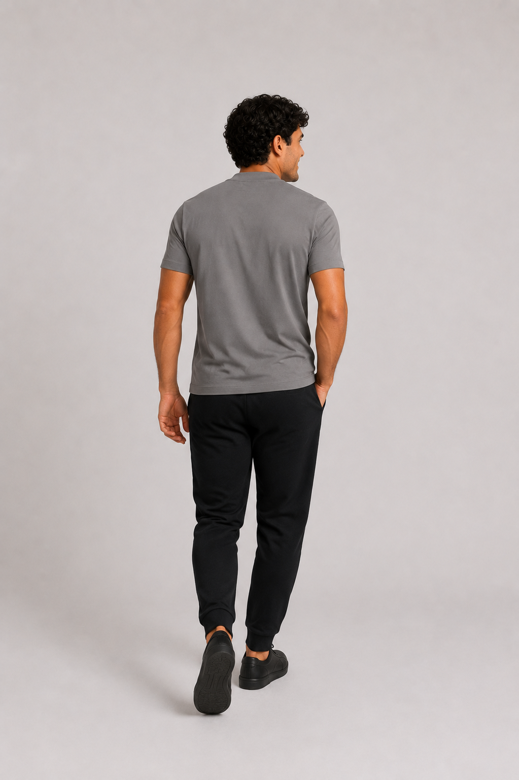 PURO SUPIMA MERCER TEE - GREY