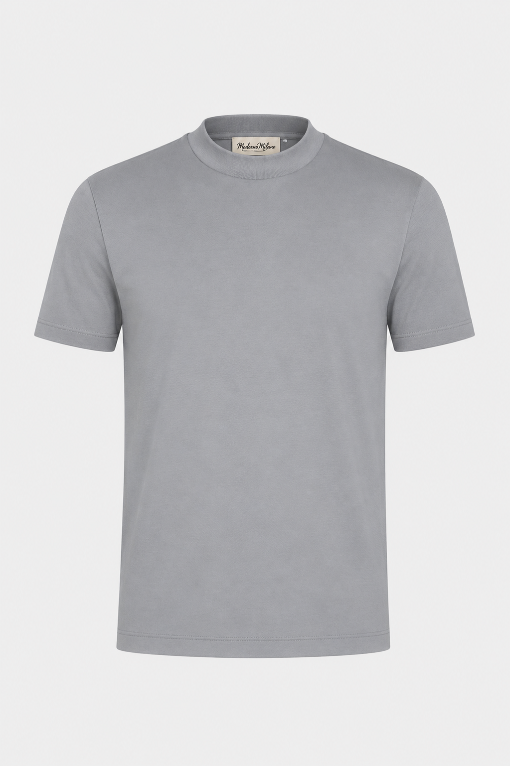 PURO SUPIMA MERCER TEE - GRAY BLUE