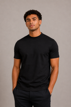 PURO SUPIMA MERCER T-Shirt – Schwarz