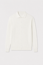 MILANO STRICK-POLO – WEISS