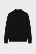 MILANO STRICK-POLO - SCHWARZ