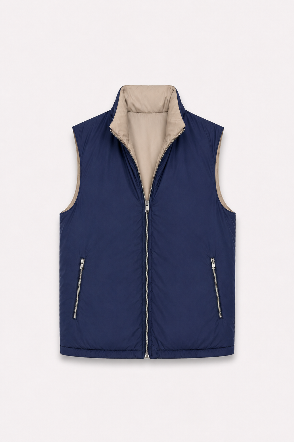 MILANO REVERSIBLE PRIME GILET - NAVY