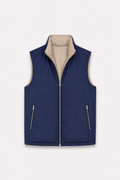 MILANO REVERSIBLE PRIME GILET - NAVY