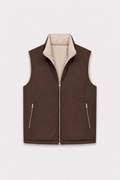 MILANO WENDBARES PRIME-GILET – BRAUN