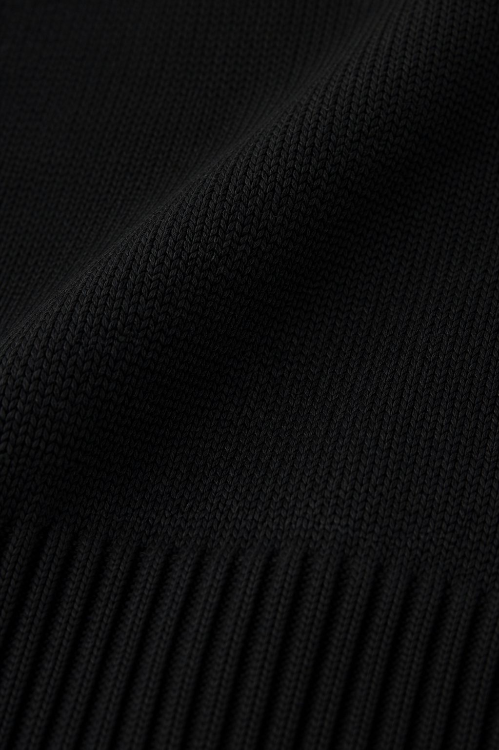 MILANO KNITTED VEST - BLACK