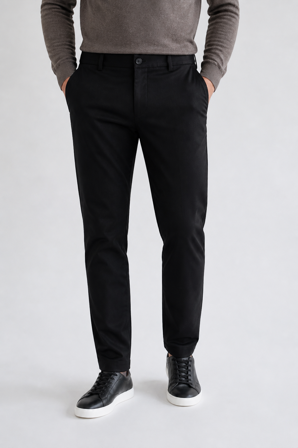 MILANO ATELIER TAILORED TROUSER - BLACK