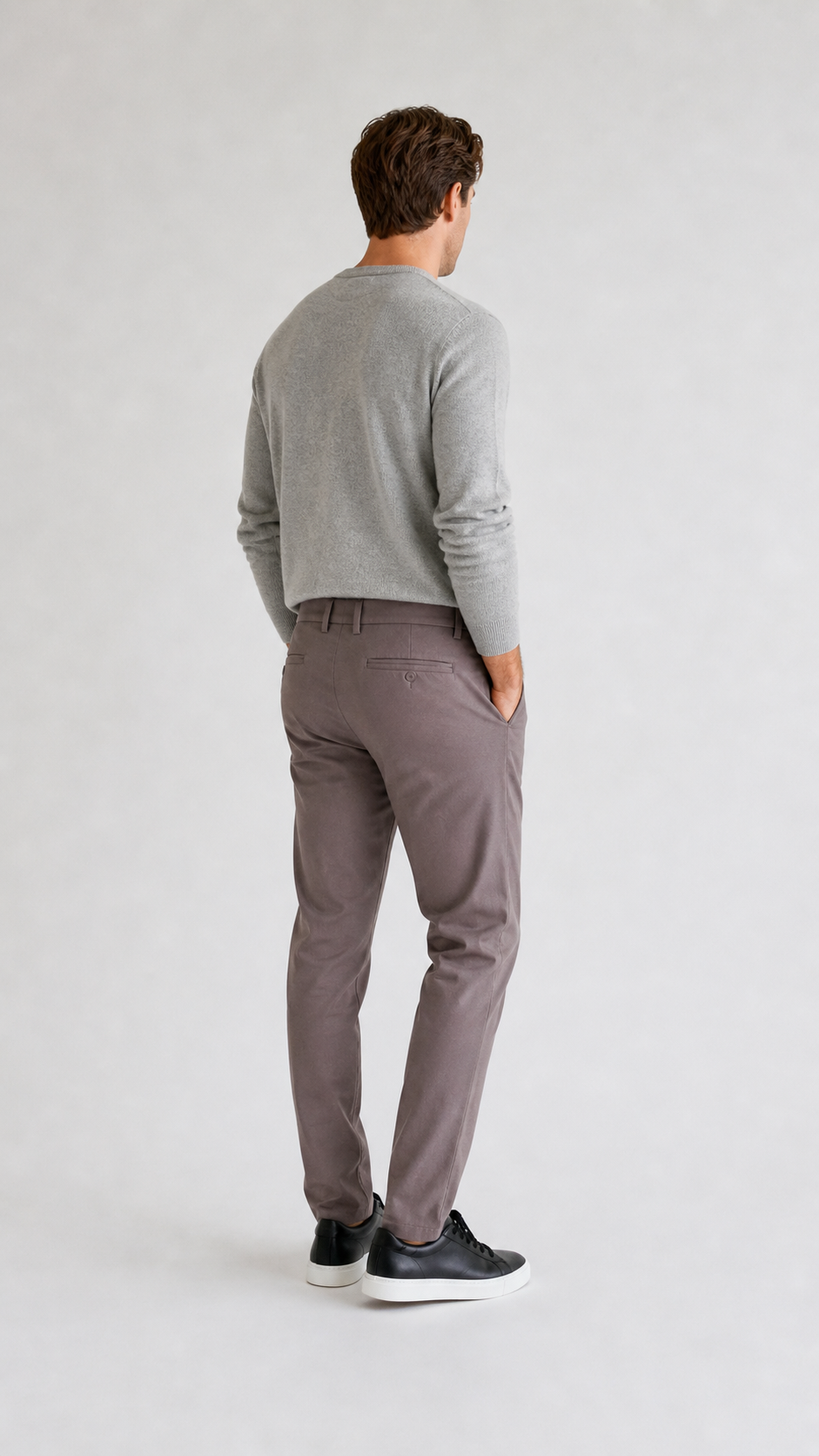 MILANO ATELIER TAILORED TROUSER - GREY