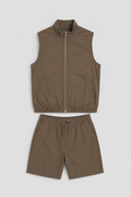 MILANO RIVIERA SET - TAUPE BROWN