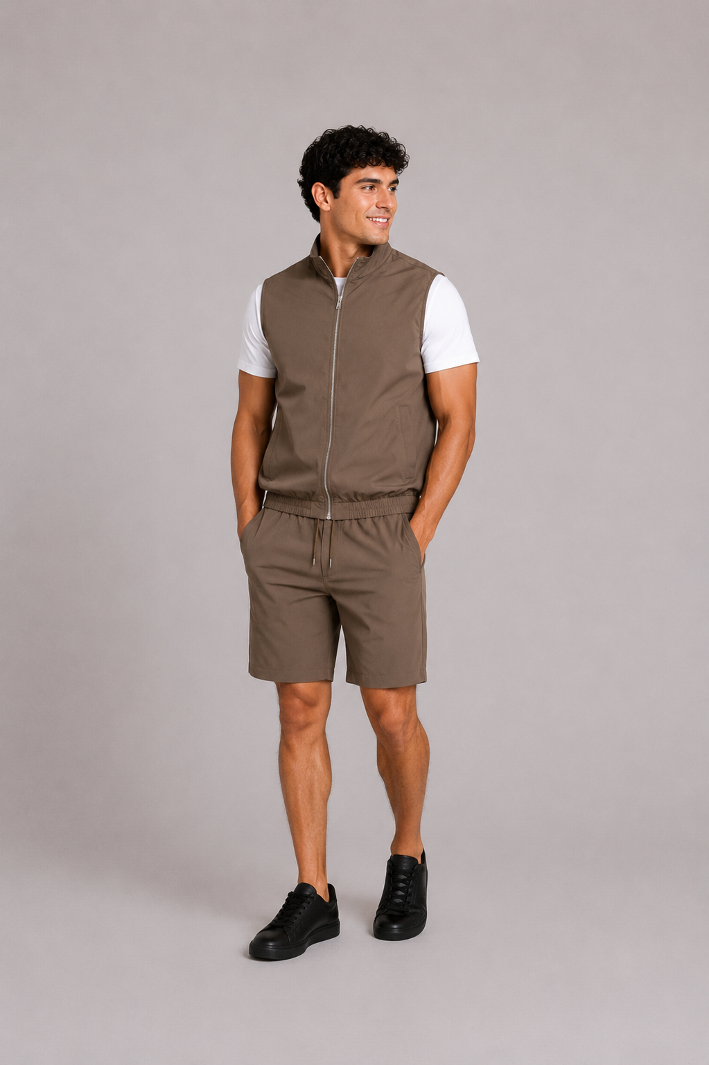 MILANO RIVIERA SET - TAUPE BROWN