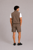 ENSEMBLE MILANO RIVIERA - MARRON TAUPE