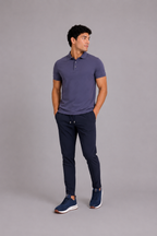 MILANO RIVIERA POLO - BLEU MARINE