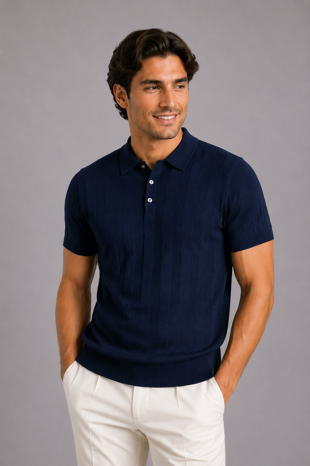 MILANO PORTOFINO POLO - NAVY