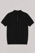 MILANO PORTOFINO POLO - BLACK