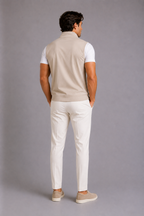 MILANO CAPRI VEST - BEIGE