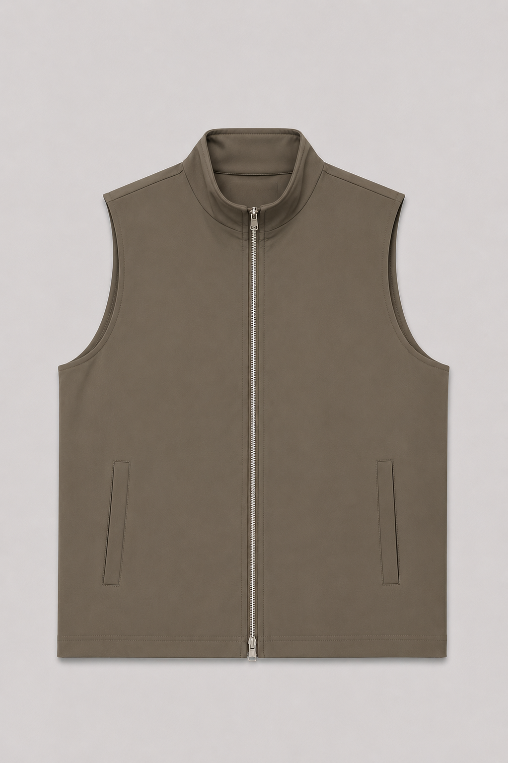 MILANO CAPRI GILET - TAUPE