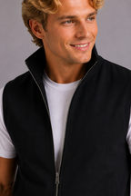 GILET MILANO CAPRI - NOIR