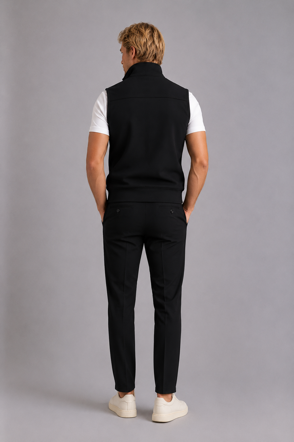MILANO CAPRI GILET - BLACK