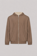 MILANO HOODED JACKET - CHAMPAGNE
