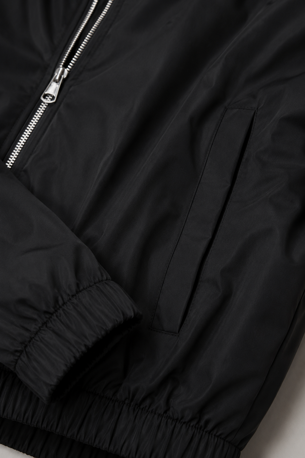 MILANO HOODED JACKET - BLACK