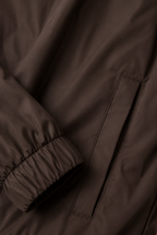 MILANO HOODED JACKET - BROWN