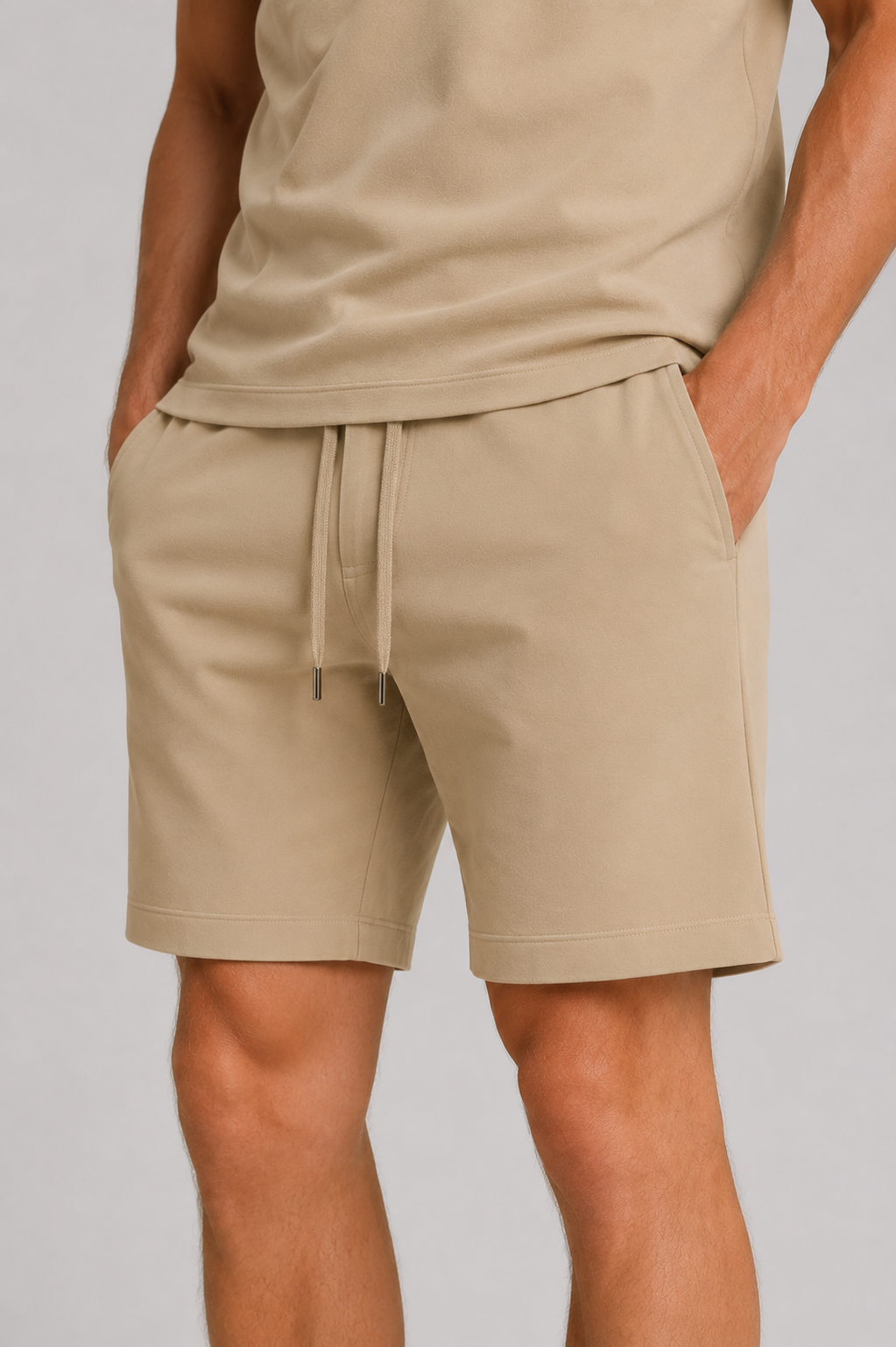 MILANO RIVIERA SHORT - BEIGE