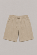 MILANO AMALFI LINNEN SHORT - BEIGE