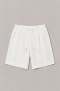 MILANO AMALFI LINNEN SHORT - WHITE