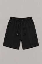 MILANO AMALFI LINNEN SHORT - BLACK