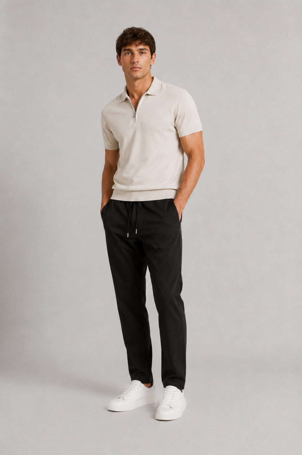 MILANO LUCA TROUSER - BLACK