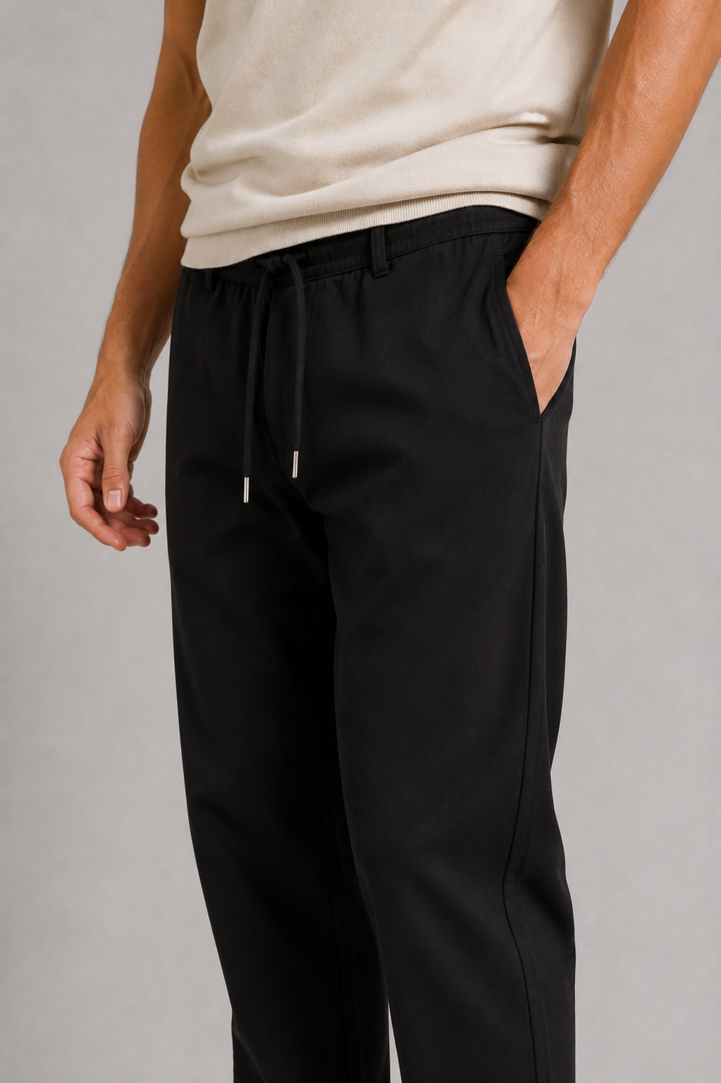 MILANO LUCA TROUSER - BLACK