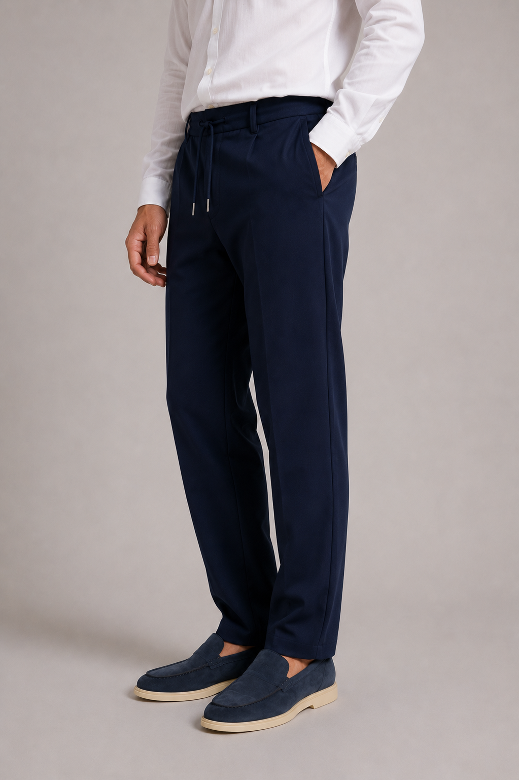 MILANO LUCA TROUSER - NAVY